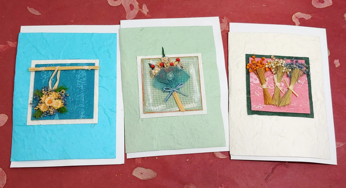 Vintage Greeting Cards - Set of 6