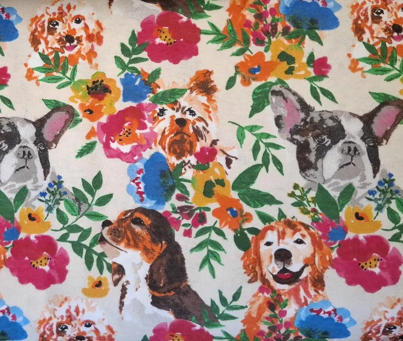 Floral Dogs ♥ Flannel