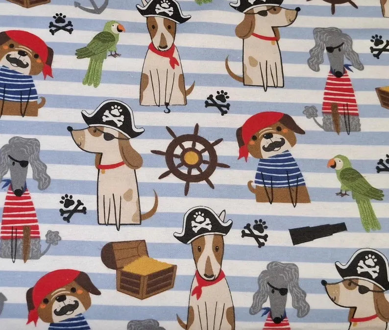 Pirate Dogs ♥ Flannel