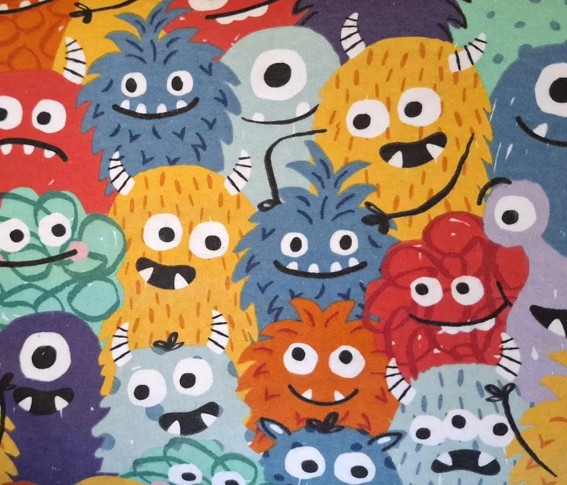 Packed Monsters Large Scale ♥ Flannel