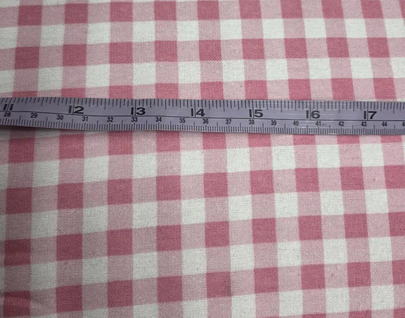 Pink Checkered Gingham ♥ Flannel