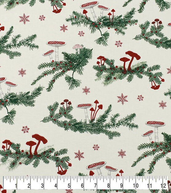 Greenery Mushrooms ♥ Flannel