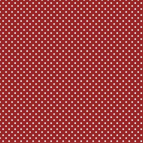 Polka Dots on Red