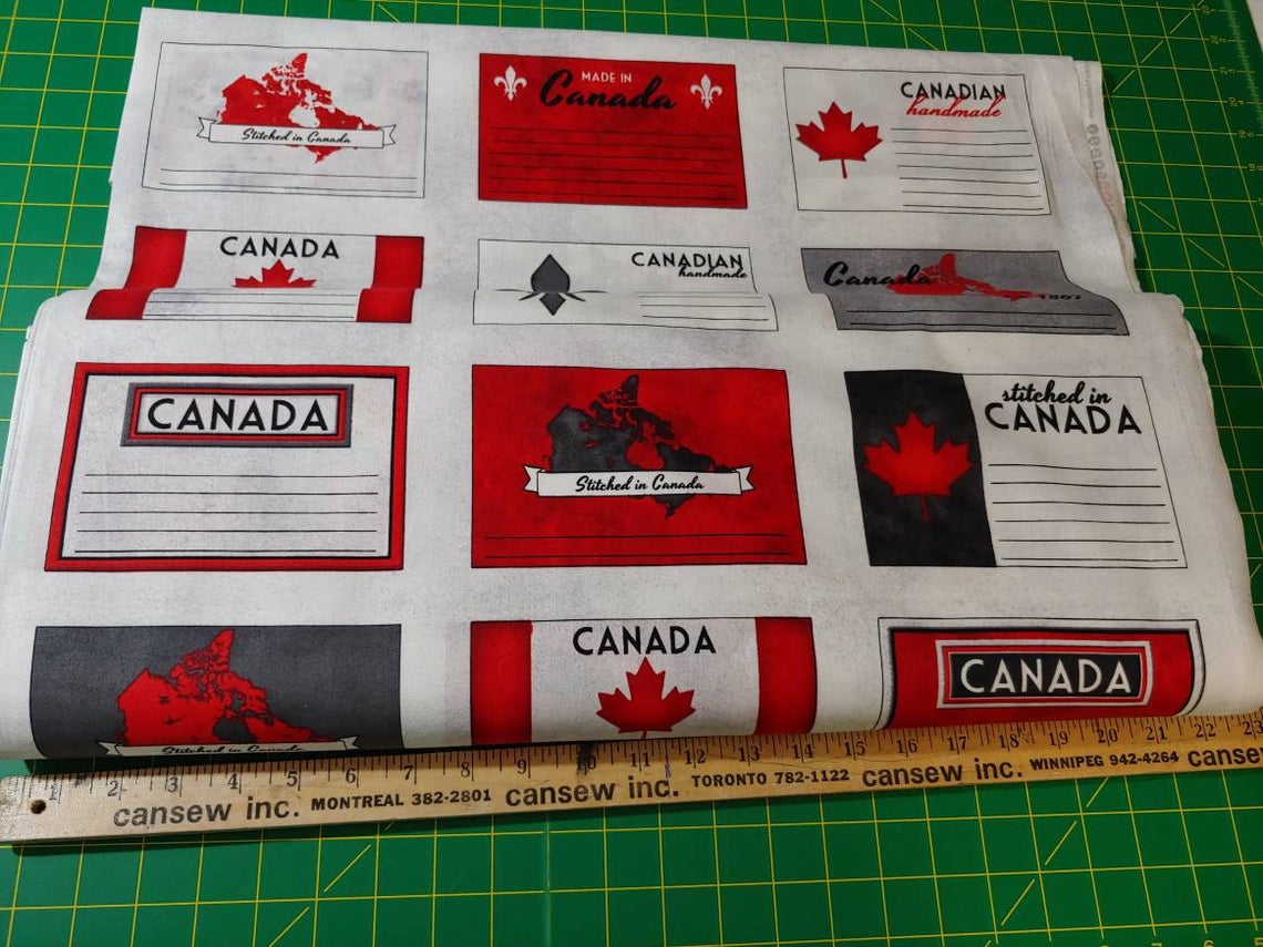 Canadianisms! ♥ Quilt Labels Panel