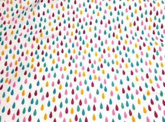 Colorful Raindrops ♥ Flannel