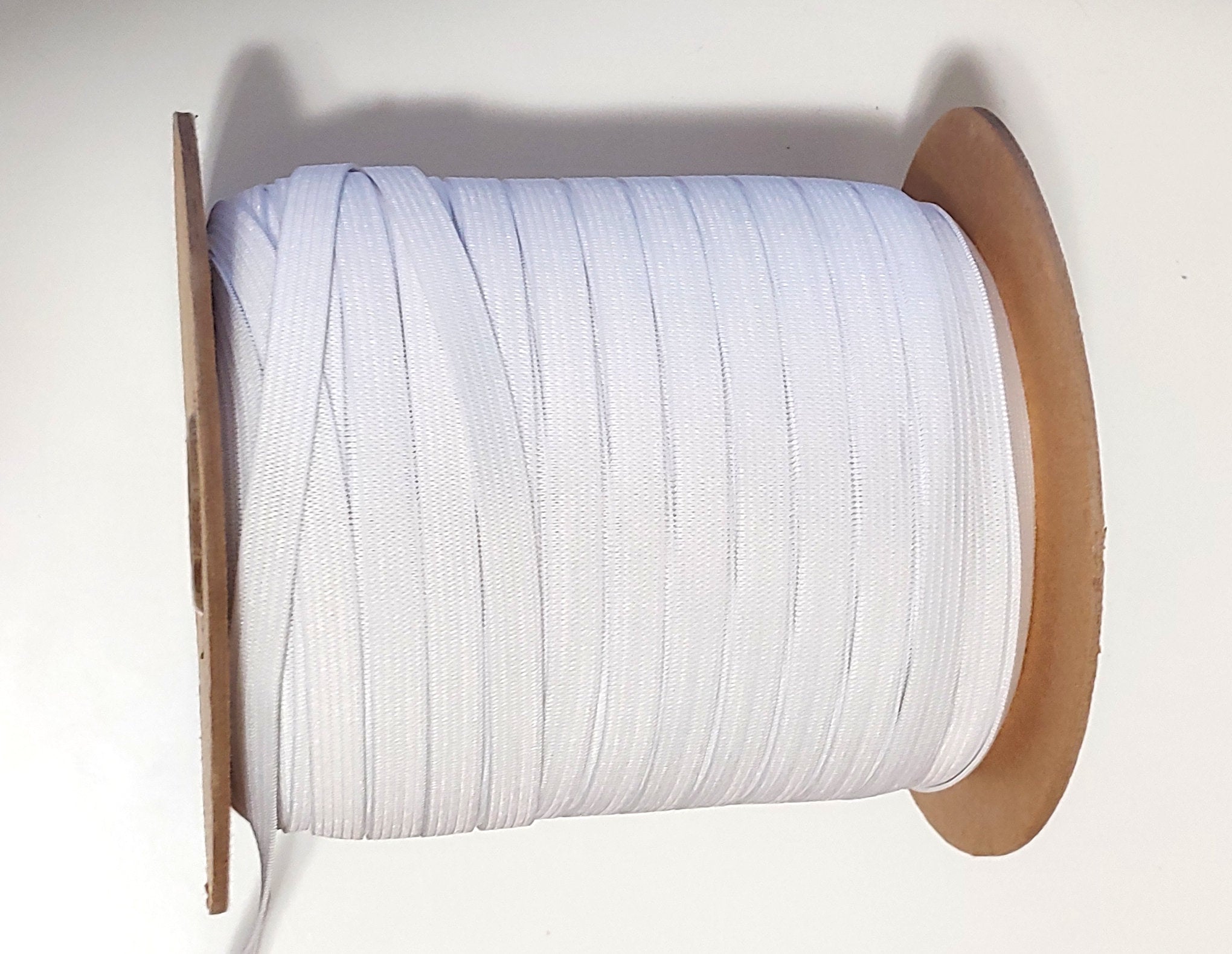 Sewing Elastic - 1/8 Inch (3mm) and 1/4 Inch (6mm) Elastic for Masks