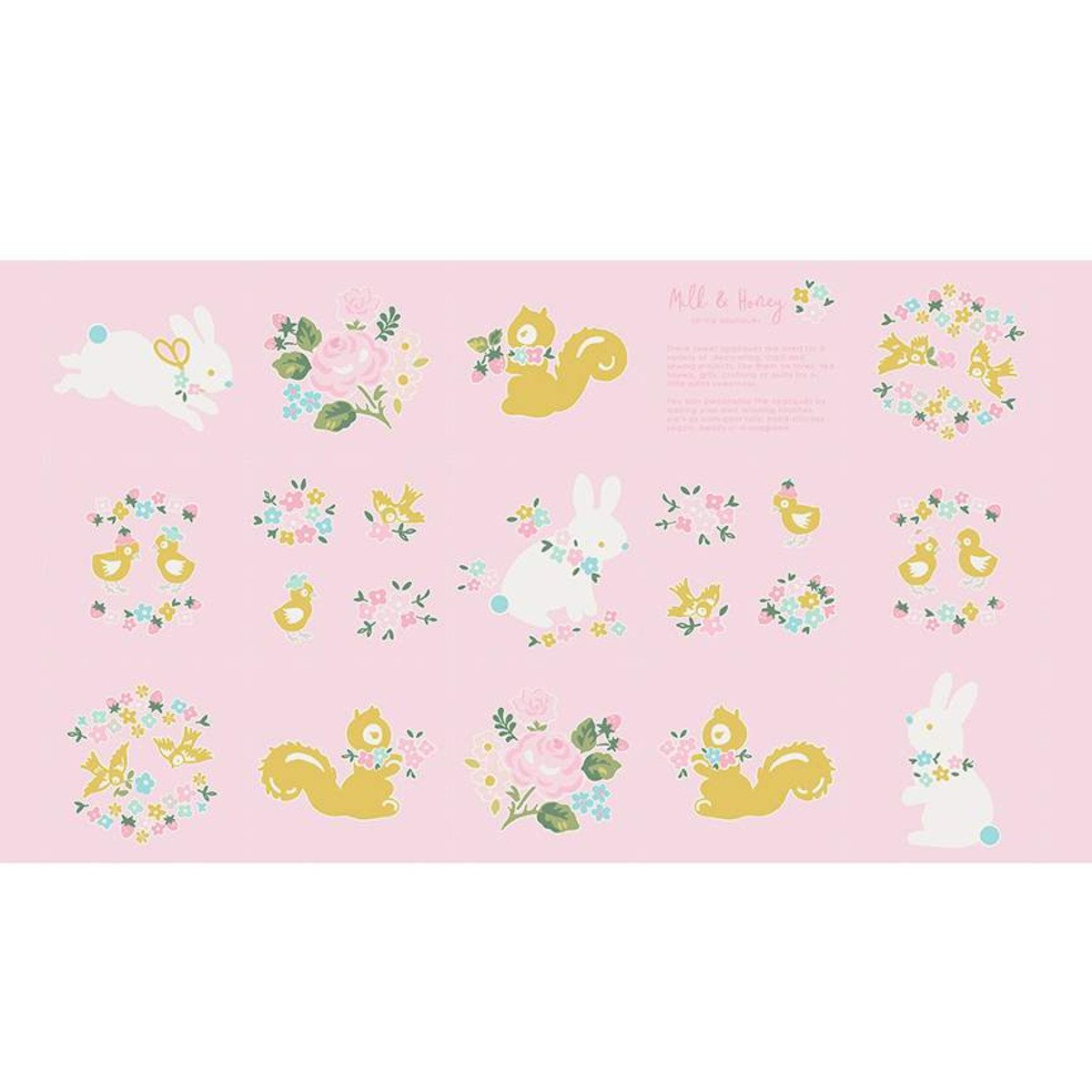 Milk and Honey Appliqués