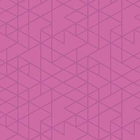 Fuchsia Pink Triangles