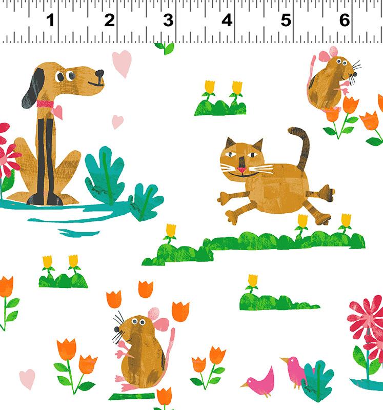 Animal Magic on White