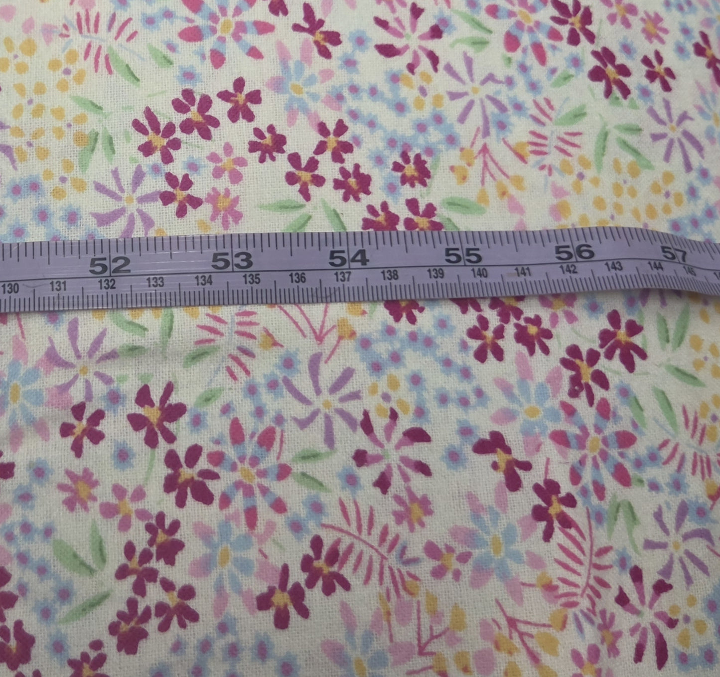 Packed Floral on White ♥ Flannel