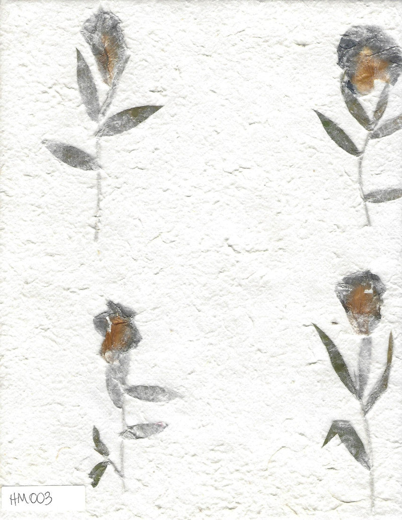 White Handmade Mulberry Paper - HM003