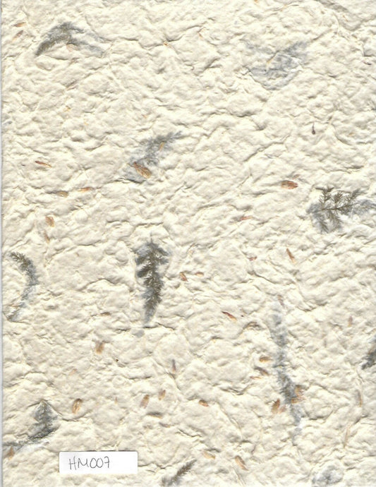 Beige Handmade Mulberry Paper - HM007