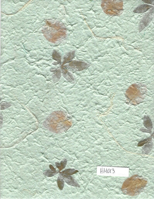 Green Handmade Mulberry Paper - HM013