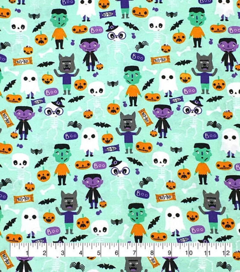 Monsters Halloween ♥ Flannel