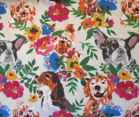 Floral Dogs ♥ Flannel