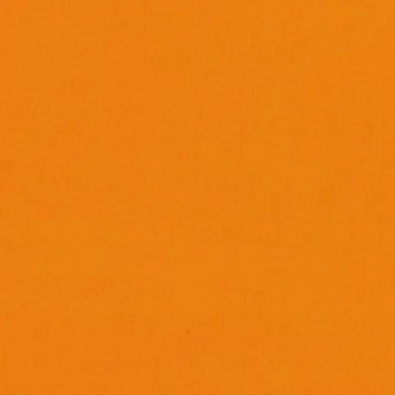 Solid Halloween Orange ♥ Flannel