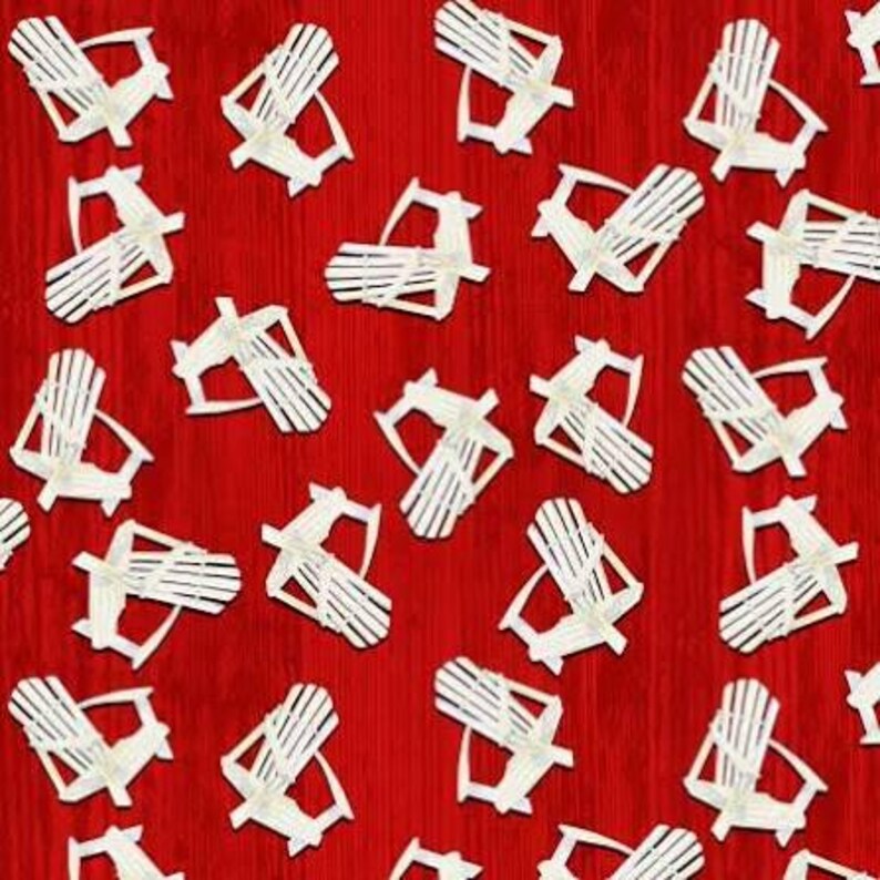 Dockside Tossed Chairs on Red