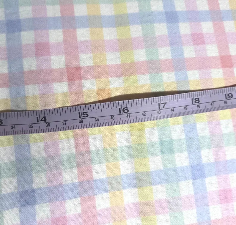 Pastel Multi Gingham ♥ Flannel