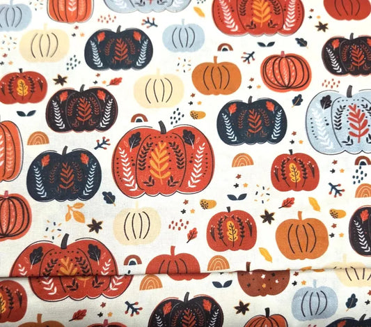 Pumpkins in a Row