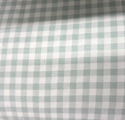 Mint Checkered Gingham ♥ Flannel