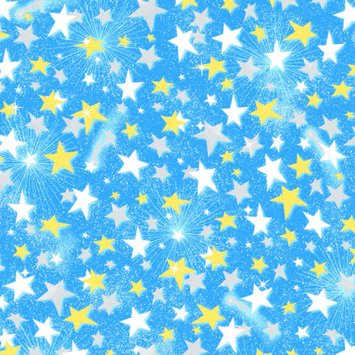 Stars on Blue ♥ Flannel