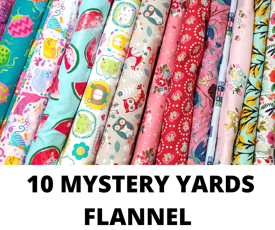 Surprise Me with 10 YDS Flannel Fabric