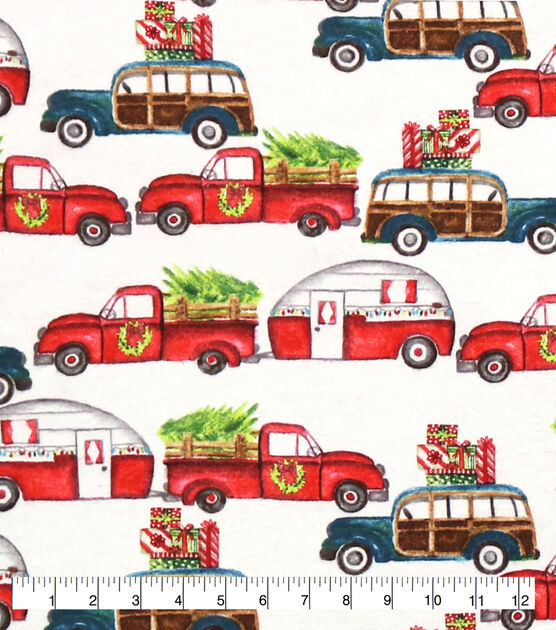 Christmas Trucks and Campers ♥ Flannel