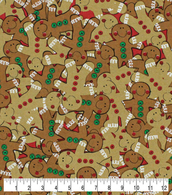 Packed Gingerbread Men ♥ Flannel