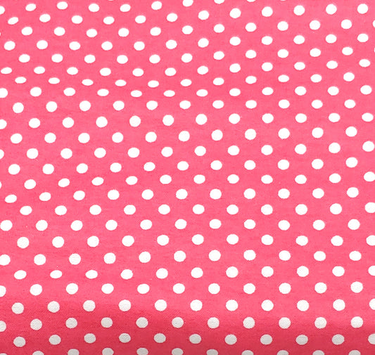 Polka Dots on Pink ♥ Flannel