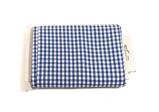 1 YD PRE-CUT Small Gingham in Navy