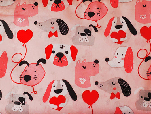 Giant Dogs on Pink