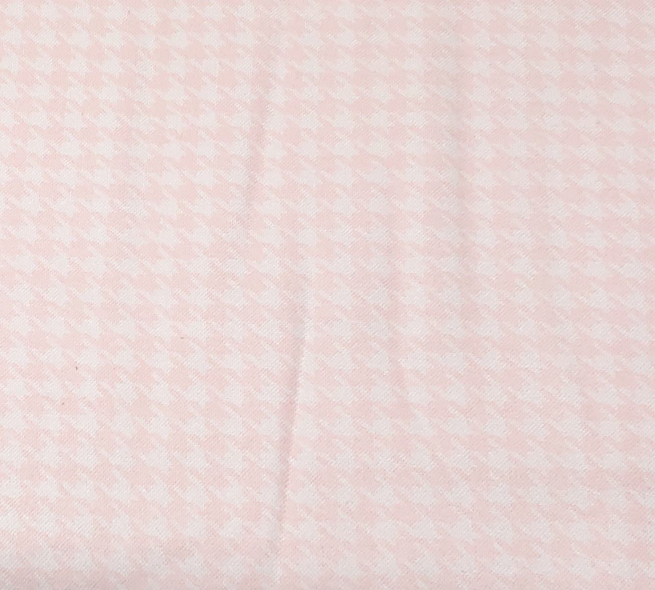 Houndstooth Pink ♥ Bamboo Flannel