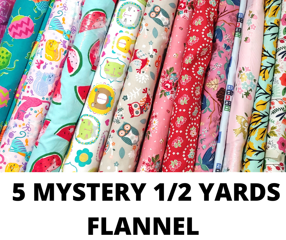 Surprise Me with 5 x 1/2 YDS Flannel Fabric