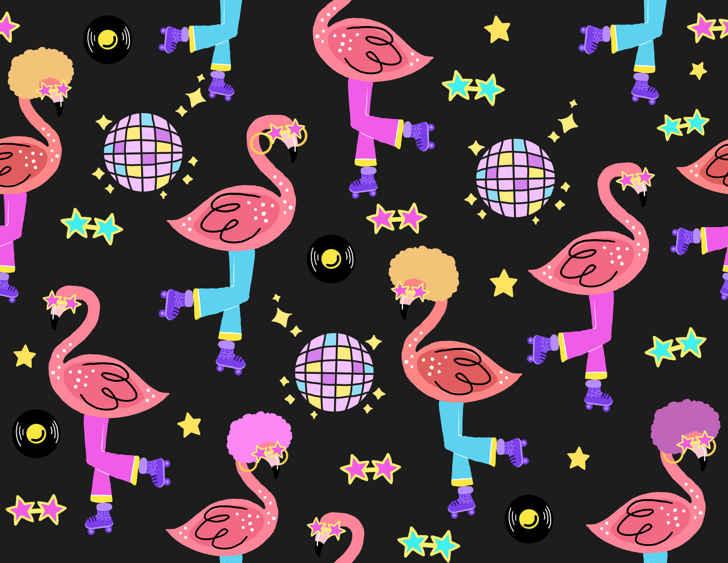 Flamingo Roller Disco