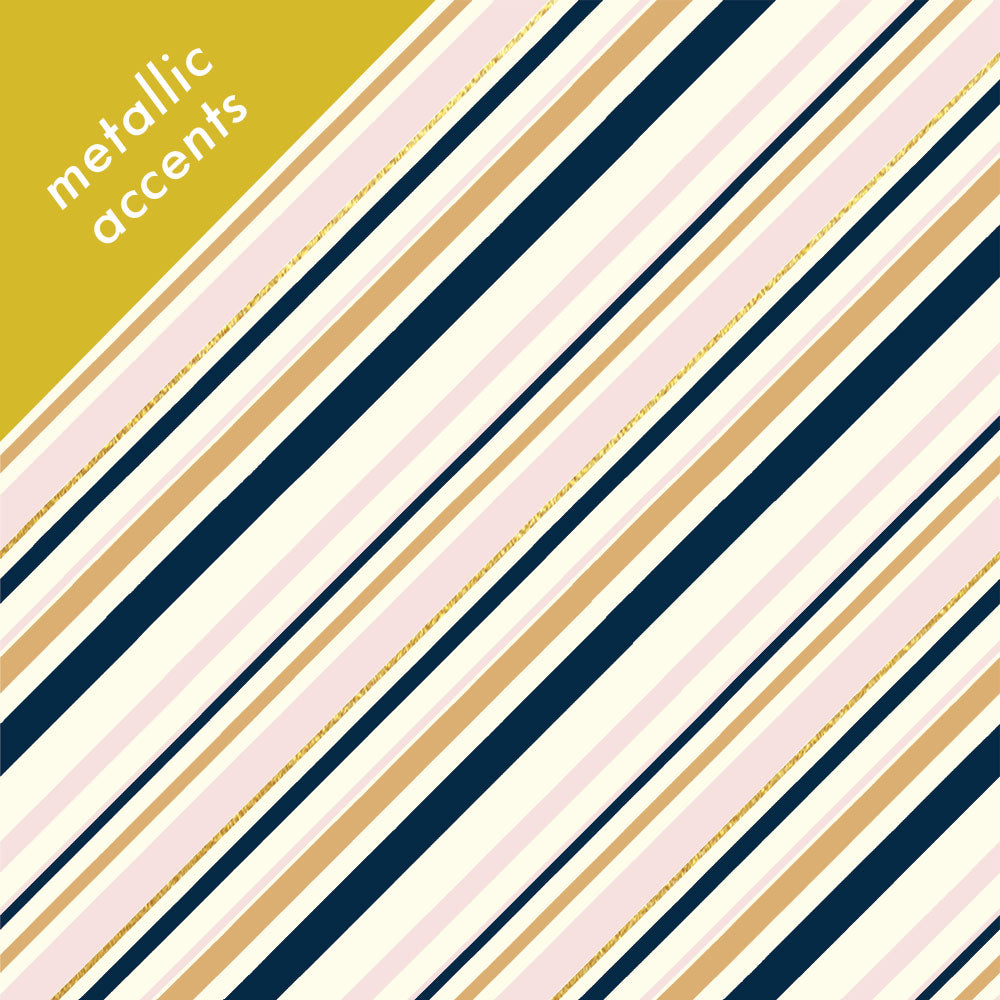 Stripe in Blush ♥ ORGANIC