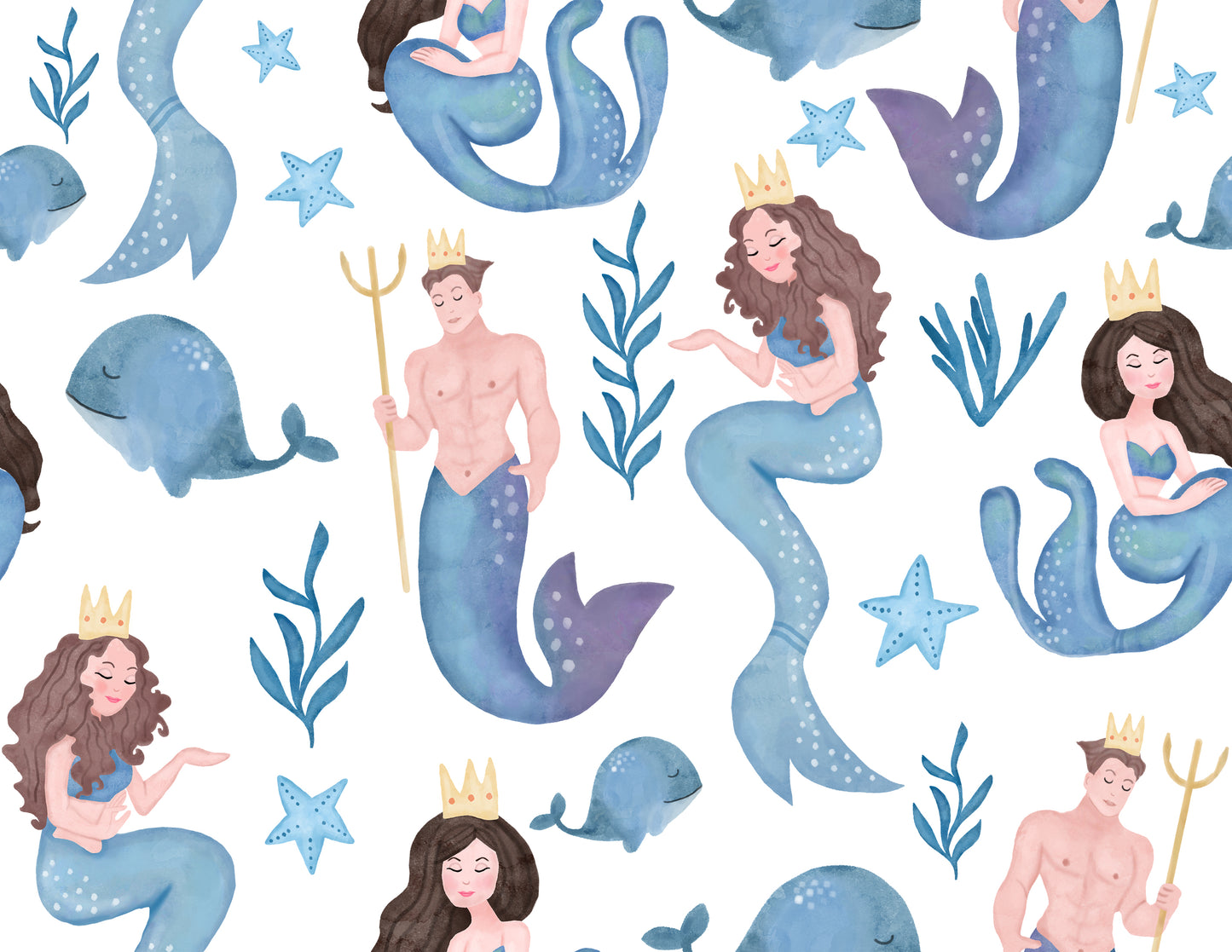 Mermaids ♥ Watercolor