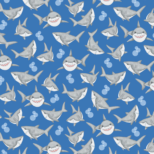 Sharks and Bubbles ♥ Flannel