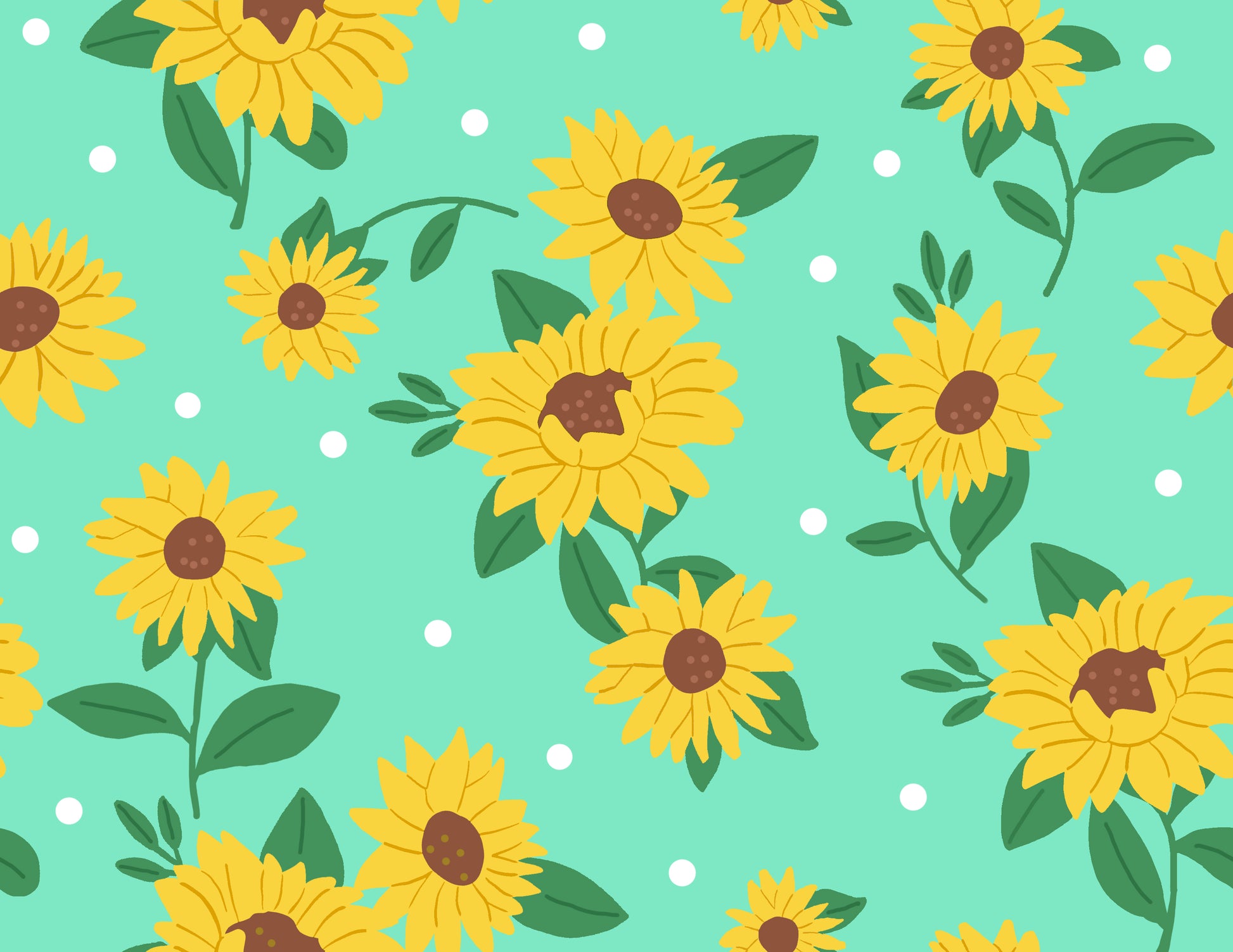 Sunflowers – Tissus For You1