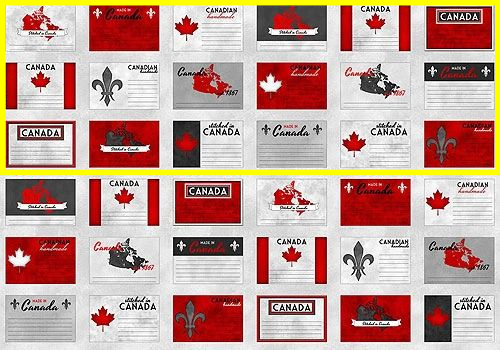 Canadianisms! ♥ Quilt Labels Panel