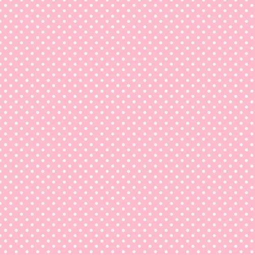 1 YD PRE-CUT Small Polka Dots in Pink