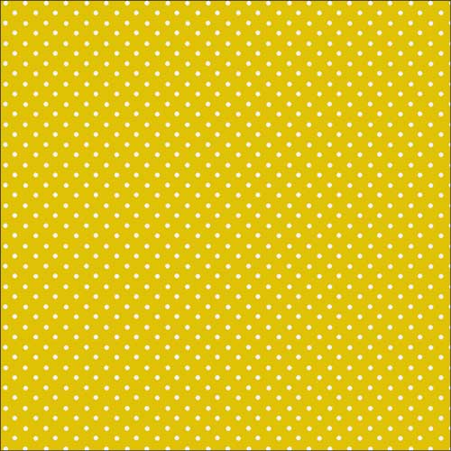 1 YD PRE-CUT Mini Polka Dots in Yellow