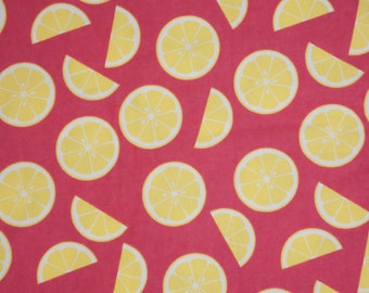 Lemons on Pink ♥ Flannel
