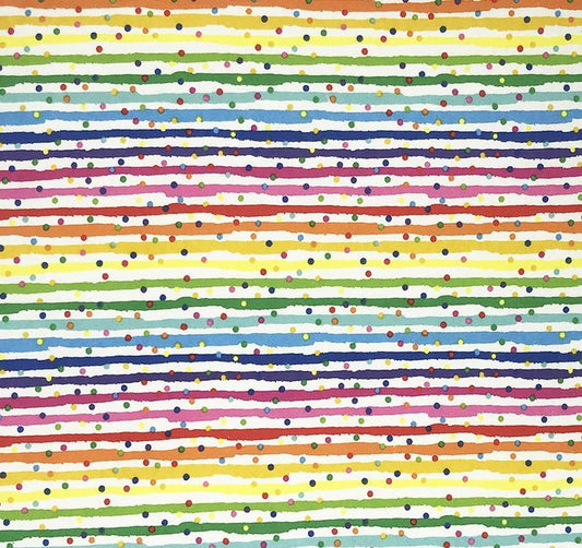 Stripe Dot Rainbow ♥ Flannel