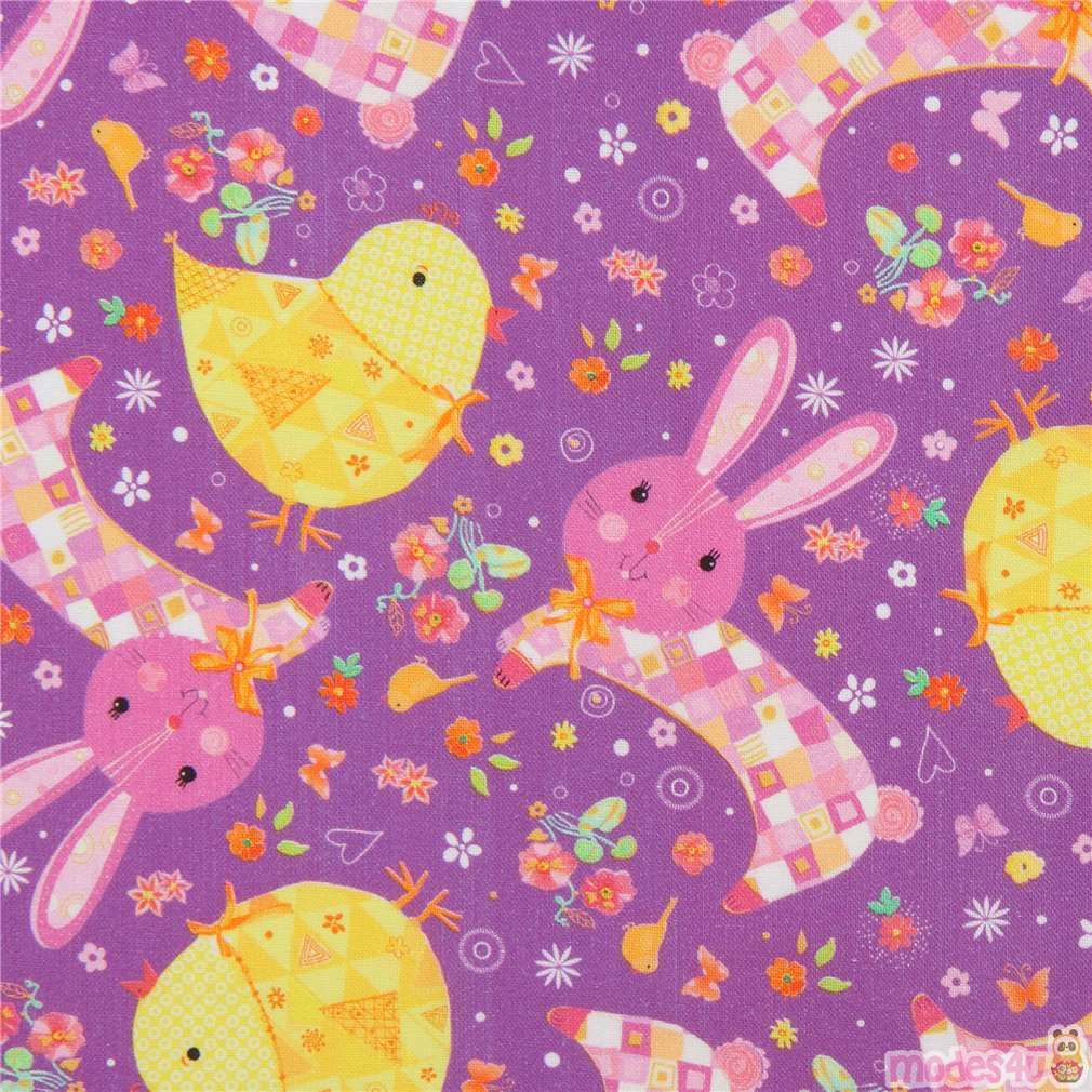 Easter Animals Toss on Purple